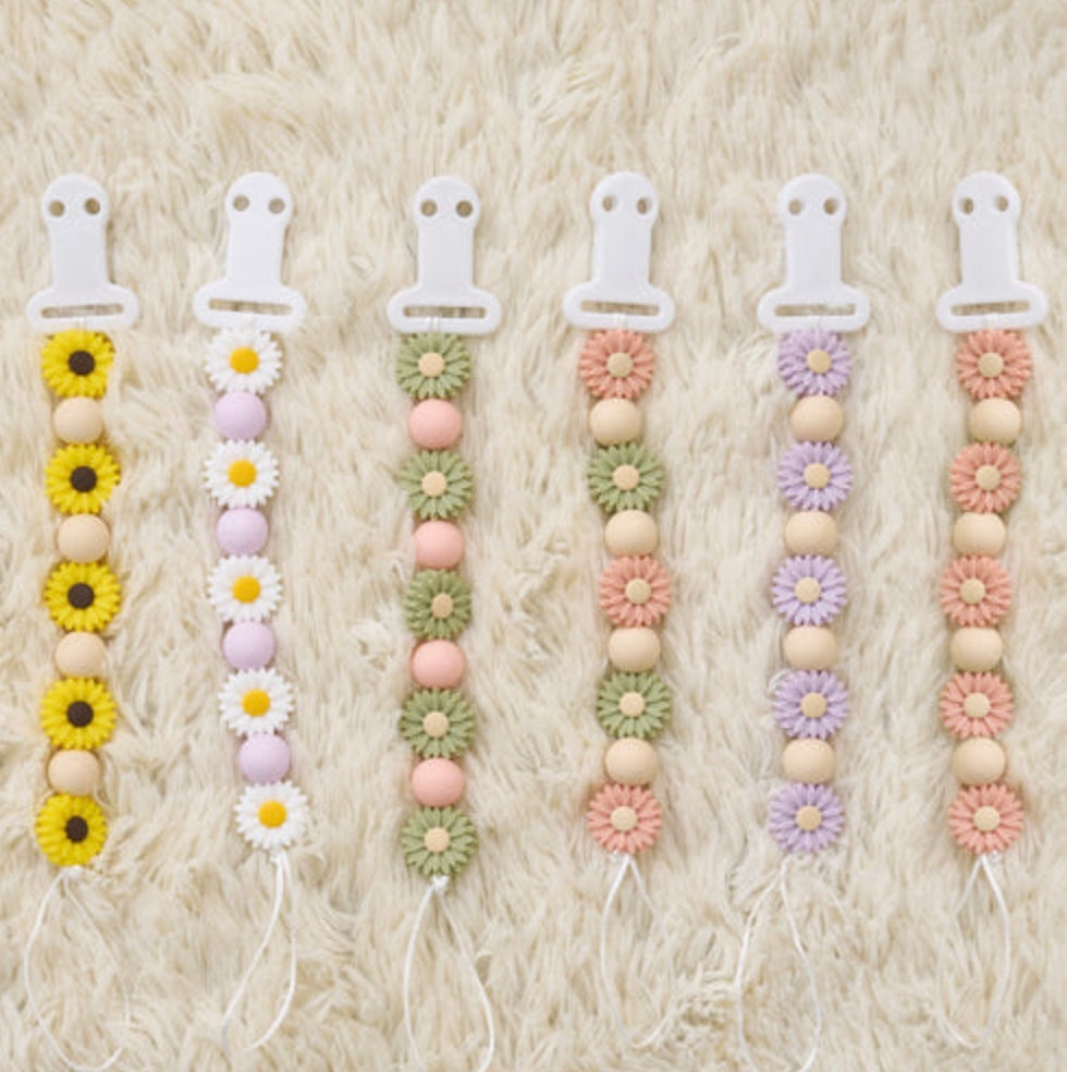 Baby Silicone Pacifier Clip – Soother Strap Holder